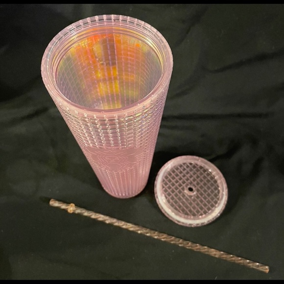 Starbucks | Christmas 2020 Grid Disco Ball Tumbler Pink - Picture 3 of 5